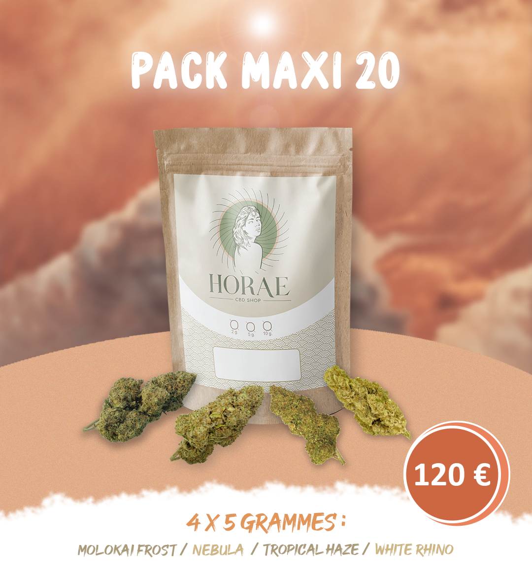 Pack MAXI 20 CBD